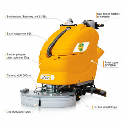 Adiatek Jade 66 Auto Scrubber