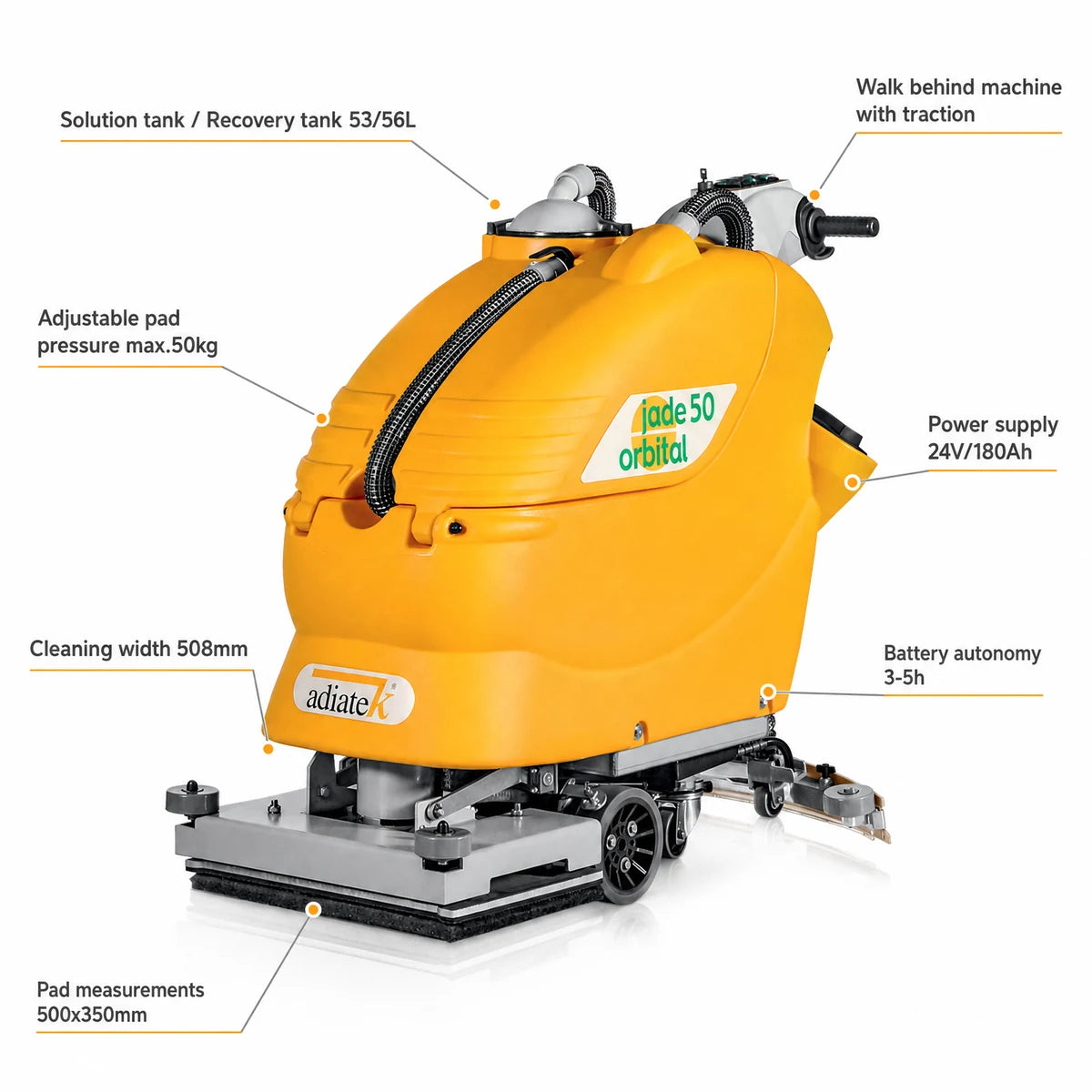 Adiatek Jade 50 Orbital Scrubber