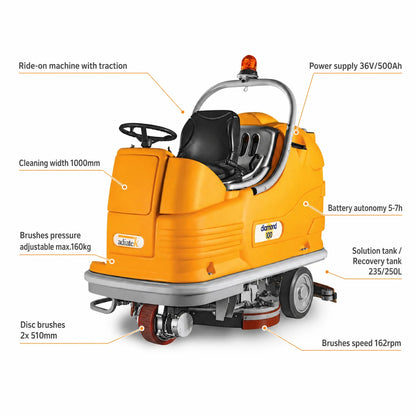 Adiatek Diamond 100p AC Auto Scrubber