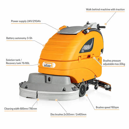 Adiatek Opal 80 Auto Scrubber