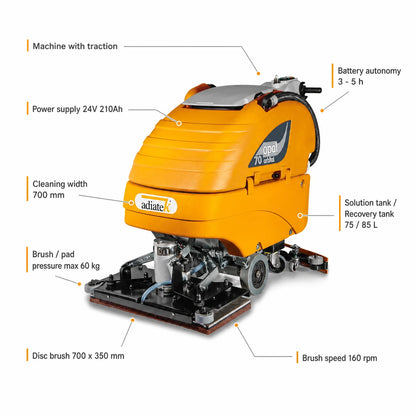 Adiatek Opal 70 Orbital Scrubber
