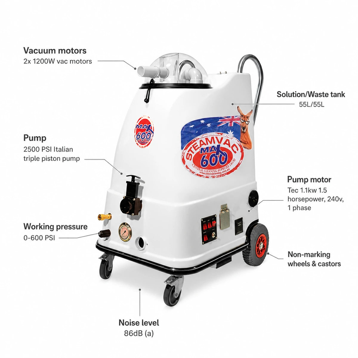 Steamvac Carpet Steam Cleaner
