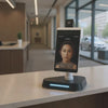 Multi-Purpose Temperature and Face Recognition Station Desktop Video