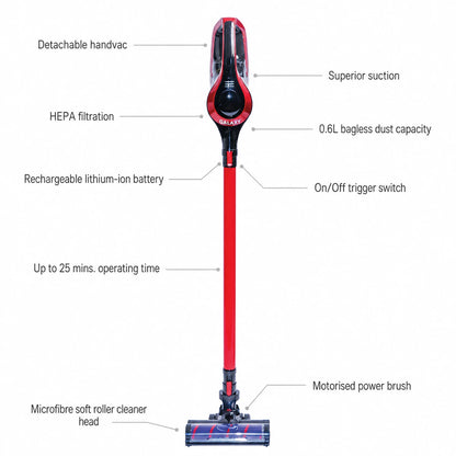 Cleanstar Galaxy 2 in 1 Stickvac